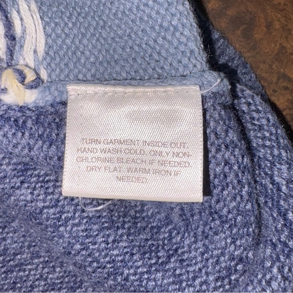 Classic Elements Christmas Plaid Blue Zip-Up Sweater - size 2XL - Picture 5 of 10